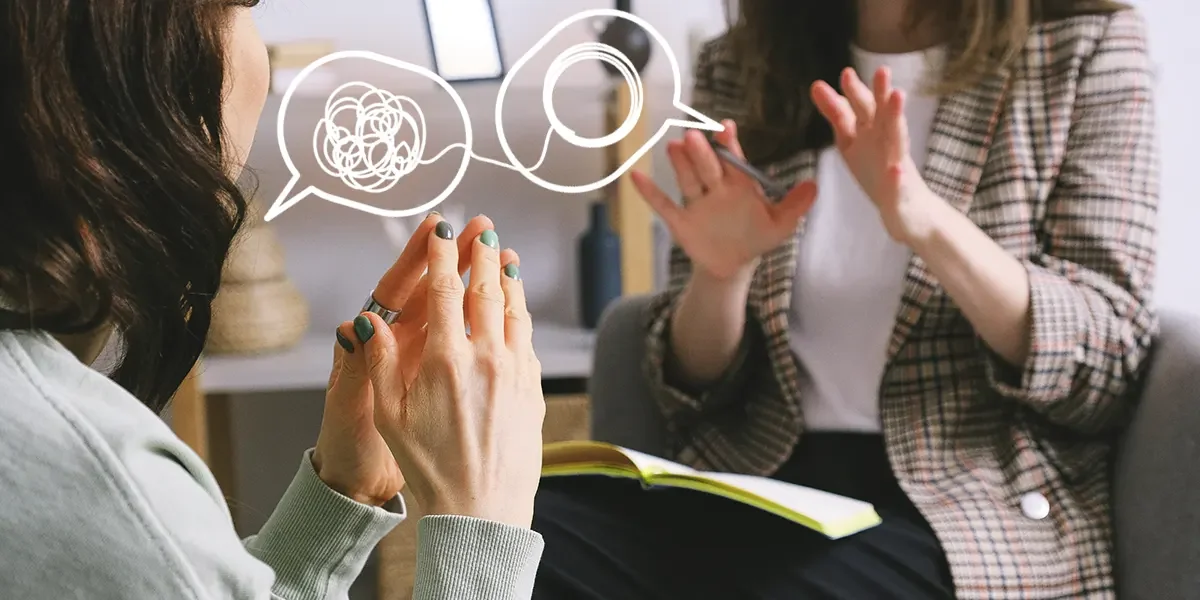 Sesión de psicoterapia asociada a Terapia Cognitivo-Conductual